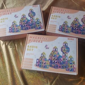 New Magnetic Tiles Set-3 Pack